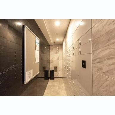 ゆとりのあるロビーです