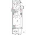 クレイシアＩＤＺ浅草 ６０２ １Kの間取り図