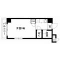 キャッスルマンション熊本大江 3階 ワンルームの間取り図
