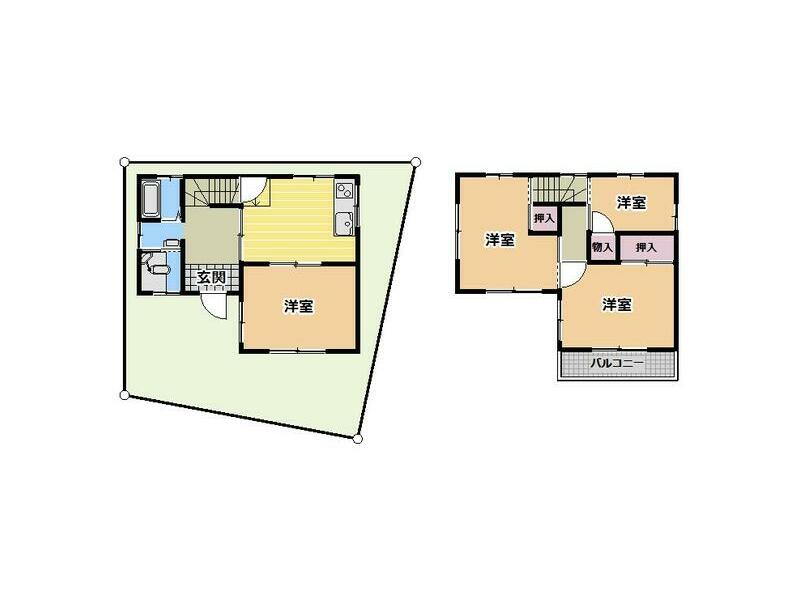 1-chome, Nishioike, Kita-ku, Kobe-shi, Hyogo (Oike Sta.) 2F 4DK

2,000,000 yen