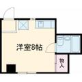 アーバン関沢 3階 ワンルームの間取り図
