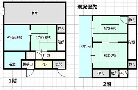 detached 日立市河原子町４丁目