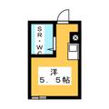 レジェンド秋葉原 3階 ワンルームの間取り図