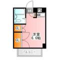 メゾンリック ２０３ ワンルームの間取り図