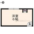 ｓｈａｒｅｌｙ京都三条 ７ ワンルームの間取り図