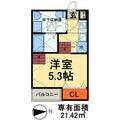 ル・フォティユ １０１ １Kの間取り図