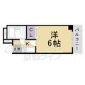 京都市下京区 西七条北衣田町（西大路駅） 2階 １Kの間取り図