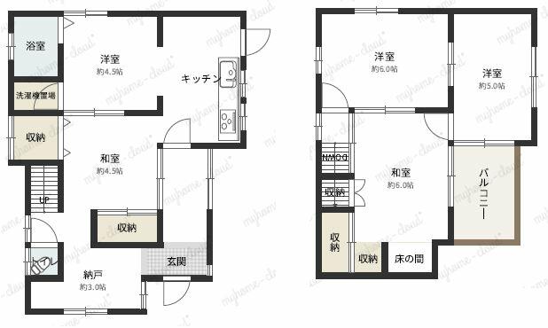 Kobe City, Tarumi Ward, Yamate 2-chome (Higashi-Tarumi Station), 2-story building, 5SK &mdash; photo 1