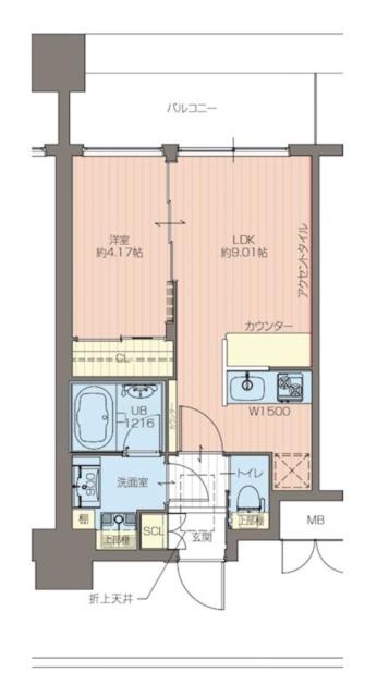 アットホーム】プレジオ緑地公園 ４０４ １ＬＤＫ（提供元：(株)ベイシス）｜豊中市の賃貸マンション[1037852280]