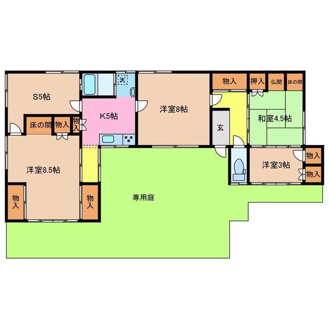 アットホーム】丸之内I様邸 4SK(提供元:(株)賃貸メイト 津 アットホーム】丸之内I様邸 4SK(提供元:(株)賃貸メイト 津