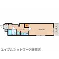 静岡市葵区 鷹匠２丁目（日吉町駅） 3階 １Kの間取り図