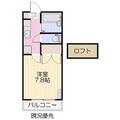 仙台市泉区 泉中央１丁目（泉中央駅） 1階 １Kの間取り図
