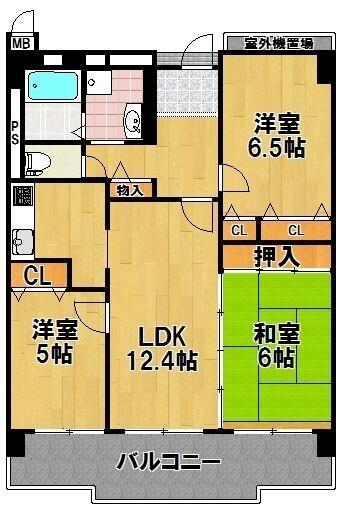 アットホーム シティハイツこの花 8階 ３ｌｄｋ 大阪市此花区の中古マンション マンション購入の情報