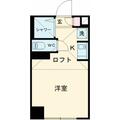 Ｃｌａｓｓ市ヶ谷 ２０２ ワンルームの間取り図