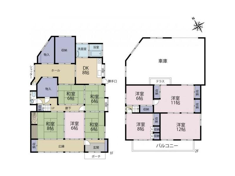 Kofu-shi, Kofu Kamisuidera-cho (Kofu Sta.) 2F 9DK

Kofu station