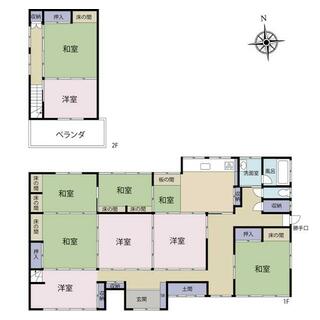 detached 喜多方市熱塩加納町宮川字並桜