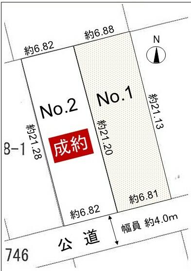 【在庫処分】 アットホーム】郡山市 亀田1丁目 住宅用地 ） （郡山駅 住宅地図