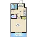 ＨＩＬＬＳ　ＫＯＢＡＹＡＳＨＩⅡ １２１ １Kの間取り図