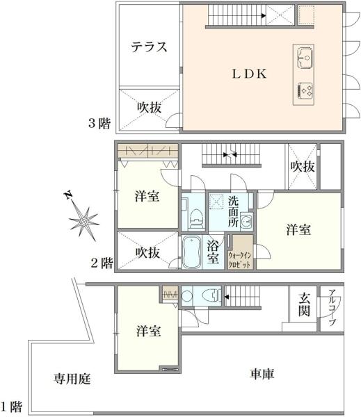 グランドメゾン吉祥寺コート 1階 ３ｌｄｋ 武蔵野市の中古マンション アットホーム マンション購入の情報