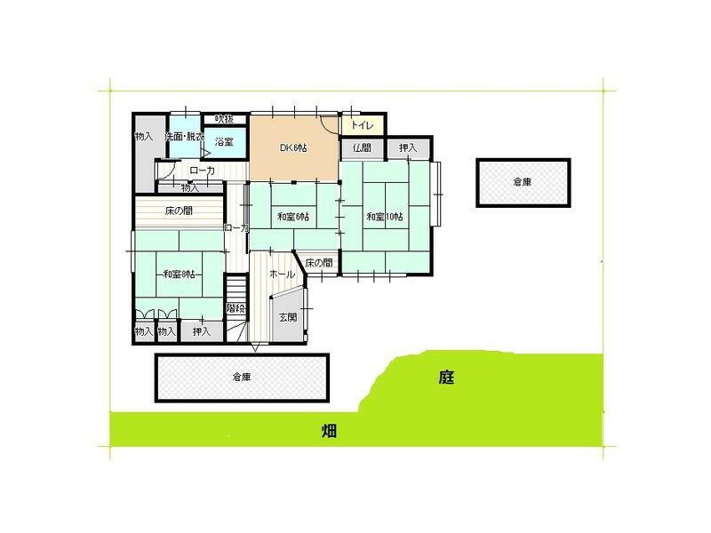 Nishimurayama District, Kahoku Town, Oaza Tai, Nakajuku (Sakage Station) 2-story building 5DK