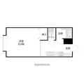 サニーデイズ ２０７ １Kの間取り図