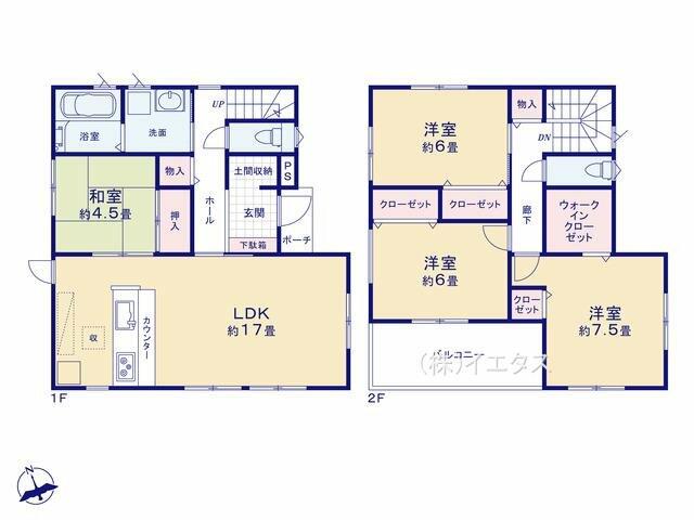 アットホーム 犬山市 大字上野字郷 木津用水駅 2階建 ４ｌｄｋ 犬山市の新築一戸建て 提供元 株 イエタス 一軒家 家の購入