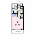 クレタ大山金井町 １０２ １Kの間取り図