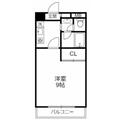 セルサス大道壱番館 ４０６ １Kの間取り図