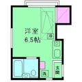 国分寺市 本多５丁目（国分寺駅） 2階 ワンルームの間取り図
