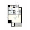 ビラビスタ猿楽町 2階 １Kの間取り図