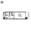 京都市上京区 元誓願寺通東堀川東入西町（今出川駅） 7階 １Kの間取り図