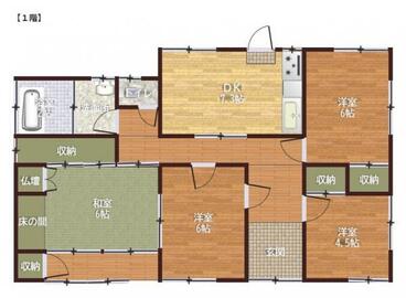 アットホーム】神埼市 千代田町姉（佐賀駅） 平屋建 4DK[1166507207