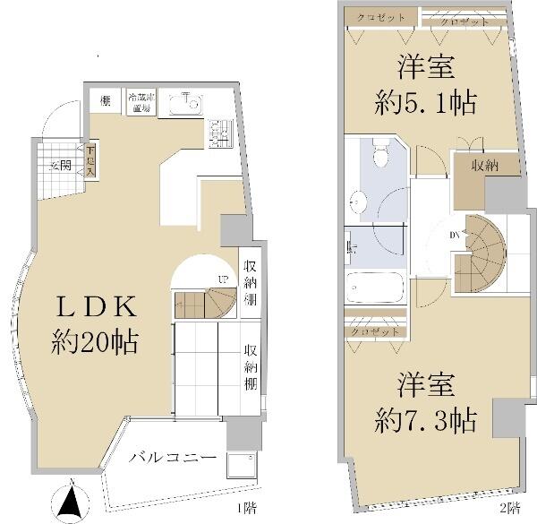 アットホーム 都住創岡山町 1階 ２ｌｄｋ 大阪市中央区の中古マンション マンション購入の情報