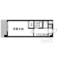 京都市上京区 日暮通出水上る秤口町（丸太町駅） 1階 １Kの間取り図