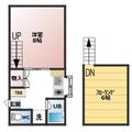 シャル夢Ⅲ 1階 ワンルームの間取り図
