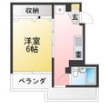 モンカーブ和田 3階 １Kの間取り図