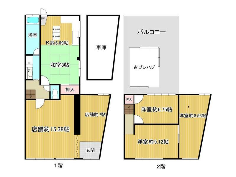 Haibara-Temmadai-Nishi 1-chome, Uda-shi, Uda (Haibara Sta.) 2F 4K

1.9 million yen