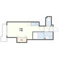 フォースラック出来大工町 5階 ワンルームの間取り図