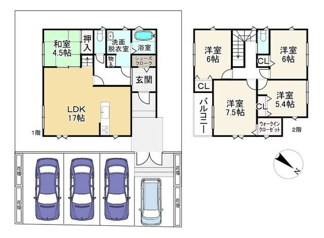 アットホーム 大津市 鶴の里 膳所駅 2階建 ５ｌｄｋ 大津市の新築一戸建て 提供元 株 福屋不動産販売 大津店 一軒家 家の購入