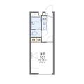 レオパレスことぶき １０８ １Kの間取り図