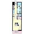 杉並区 方南１丁目（笹塚駅） 1階 １Kの間取り図