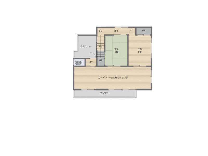 Nobeoka City, Tomiyama-cho (Nobeoka Station), 2 stories above ground and 1 basement, 6DK