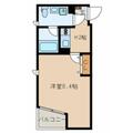 世田谷区 太子堂５丁目（三軒茶屋駅） 2階 １Kの間取り図