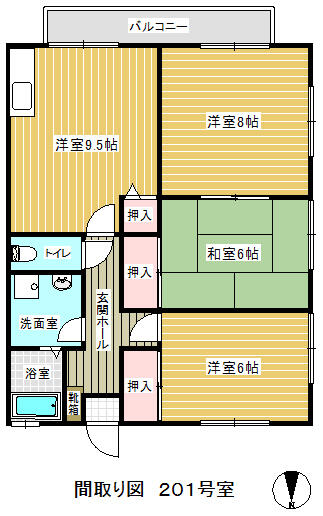 アットホーム グリーンコテージ 1 ３ｌｄｋ 提供元 株 大分県セキュリティセンター 由布市の賃貸アパート