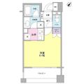 アルス恵比寿メイクス ０６０５ ワンルームの間取り図