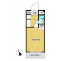 ｍｆビル ４０２ １Kの間取り図