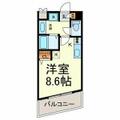 葵ビル 3階 ワンルームの間取り図