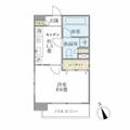 エコロジー白山レジデンス ５０１ １Kの間取り図