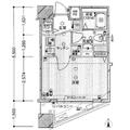 クレアシオン渋谷神山町 ３０２ １Kの間取り図