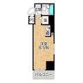 ロジマン御苑 312 ワンルームの間取り図